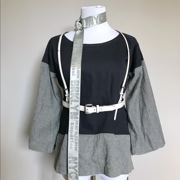 Vintage handmade cotton box cut top - Picture 3 of 6